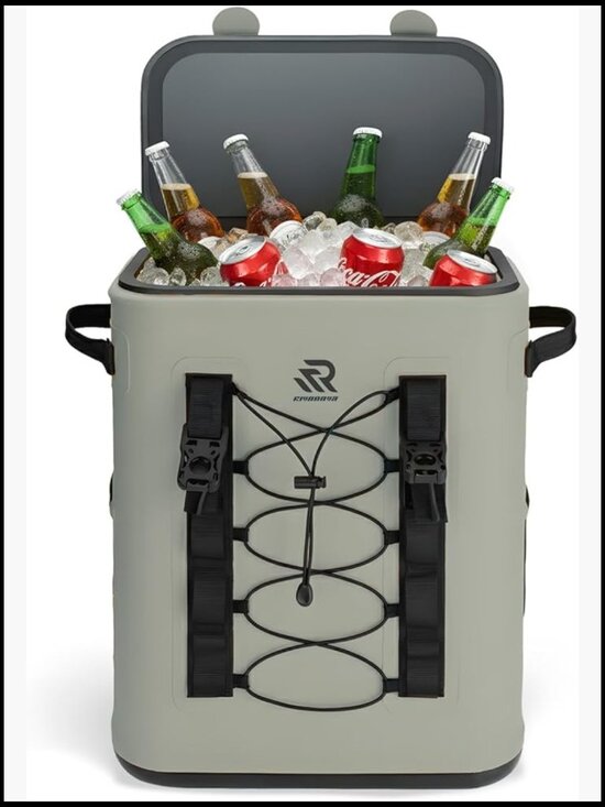 Other - Insulated Magnetic Cooler Backpack Leakproof 48H Soft Cooler for Camping